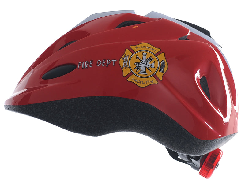 Funkier Dreamz Kids Helmet in Fire Dept Red (46-51cm)