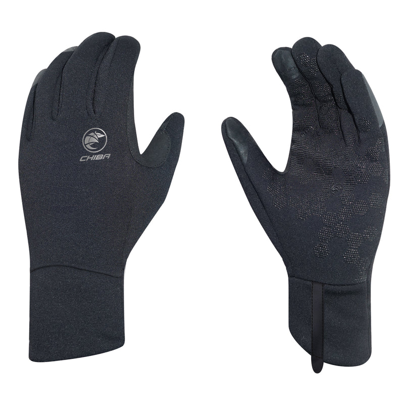 Chiba Polarfleece Thermal Winter Glove in Black