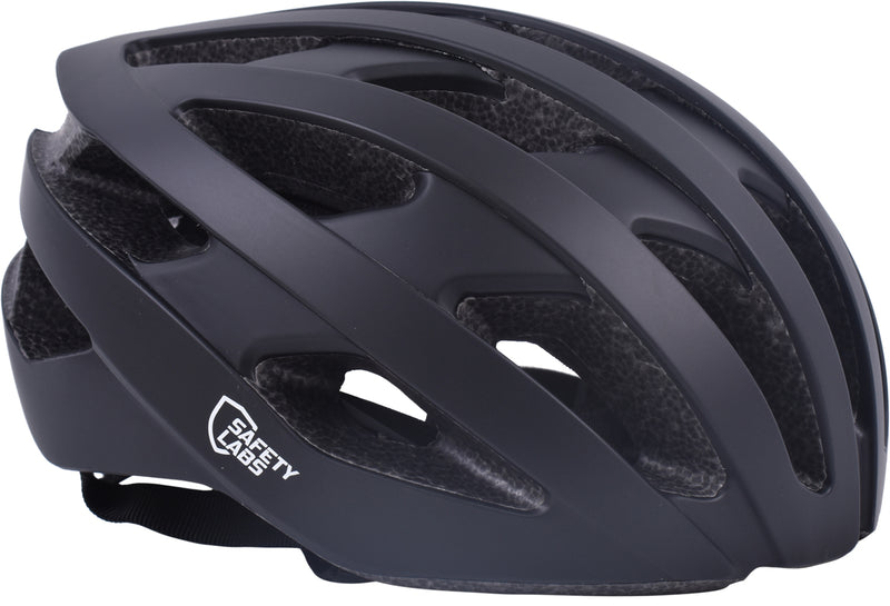 Safety Labs Eros Elite Road Inmold Helmet in Black Large (58-61cm)