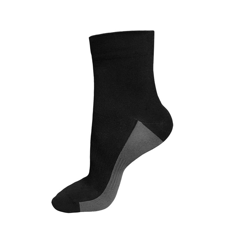 Funkier Airflow II Summer Socks in Black/Grey