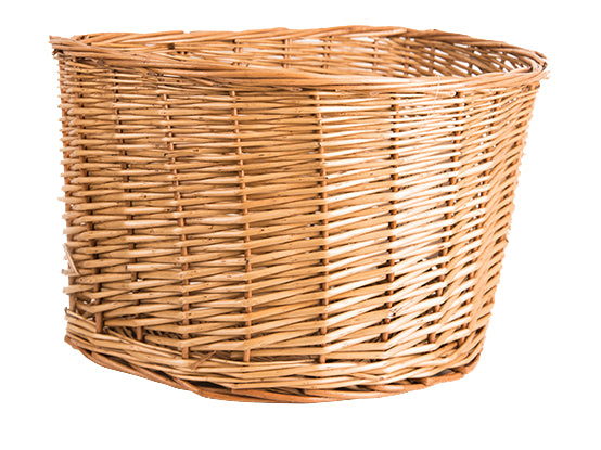 Adie 18'' D Shape Wicker Basket