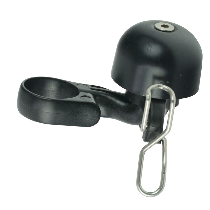 Widek E-Bike Bell with E-Bike Bracket in Black