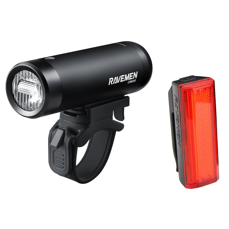 Ravemen CR600 (600 Lumens) / TR20 (20 Lumens) USB Rechargeable Twinset