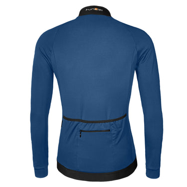 Funkier AirBloc Thermal Long Sleeve Jersey in Blue