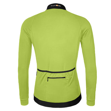 Funkier AirBloc Thermal Long Sleeve Jersey in Yellow