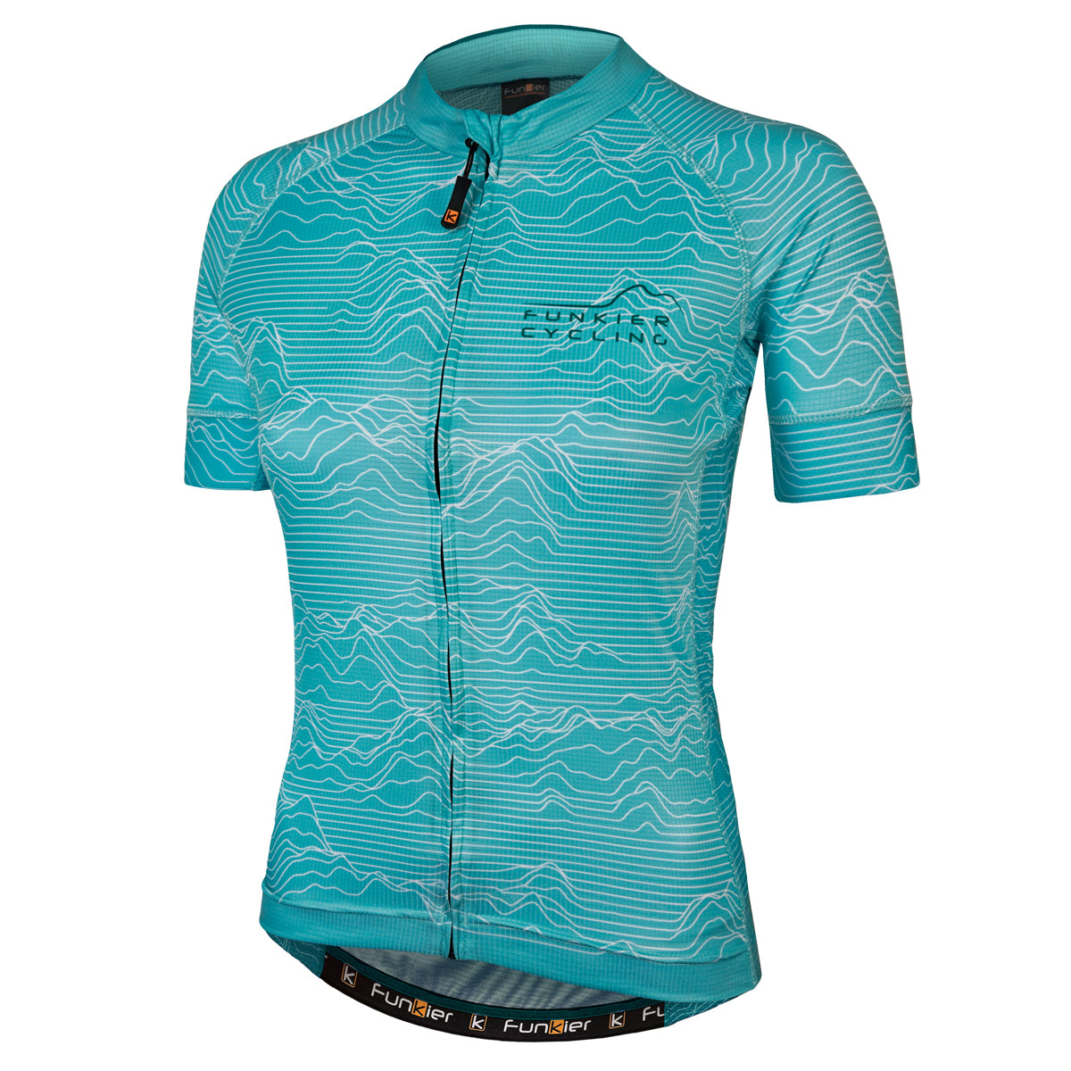 Funkier Arissa Ladies Pro Short Sleeve Jersey in Mint