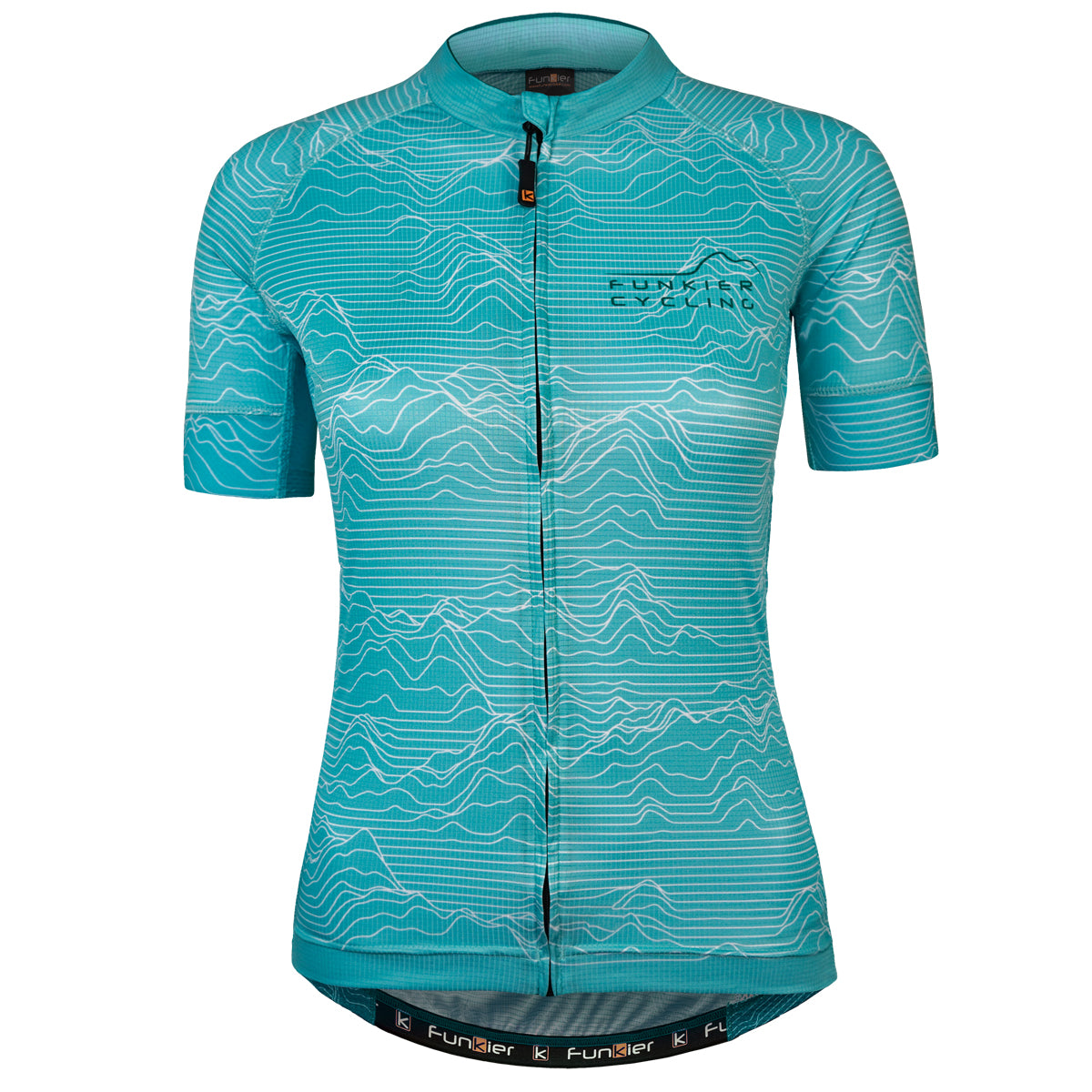 Funkier Arissa Ladies Pro Short Sleeve Jersey in Mint