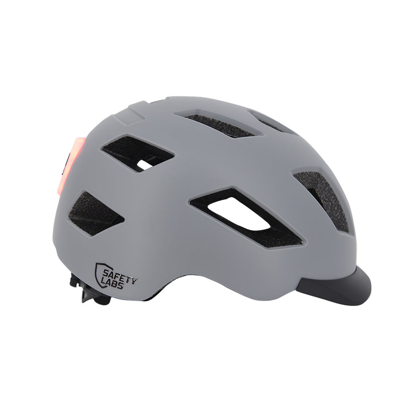 Safety Labs E-Bahn 2.0 Urban Helmet in Matt Light Grey