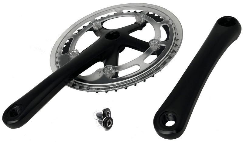 KranX Single 46T 170mm Alloy Chainset in Black