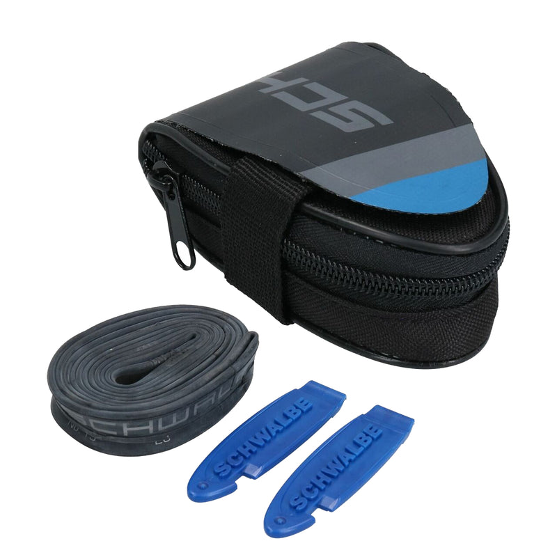 Schwalbe Saddlebag With Accessories in Black/Grey