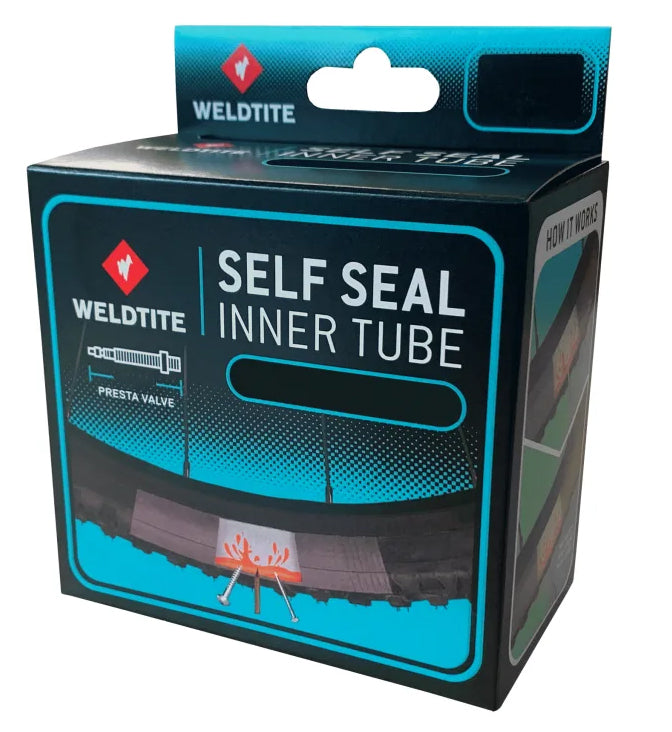 Weldtite Self Sealing Inner Tube - 27.5ððð/650B x 2.00 - 2.50ððð - Presta 48mm