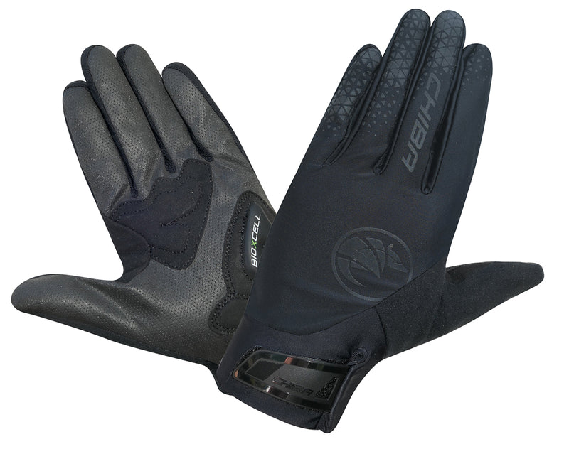 Chiba Bio-X-Cell Summer Touring Gloves in Black