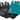 Chiba Ladies Bio-X-Cell Mitts in Blue