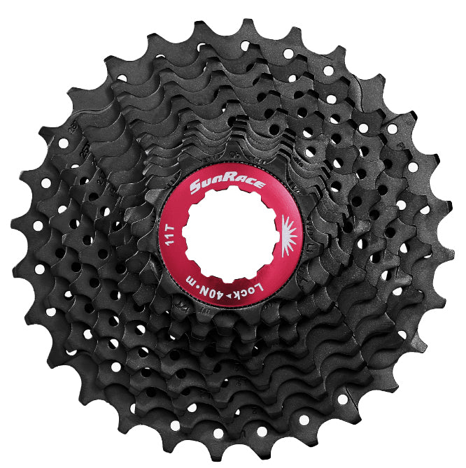 SunRace CSRX1 - 11-Speed 11-28T Road Cassette in Black