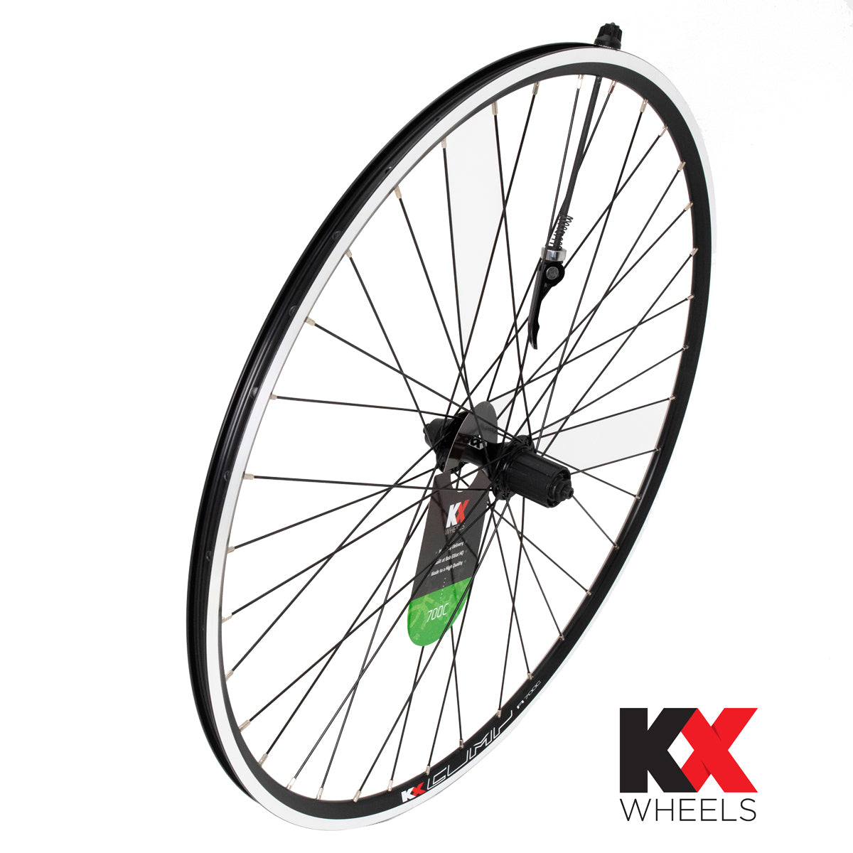 KX Road 700C Doublewall Q/R Cassette Wheel Rim Brake (Rear)