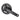 KranX 36-22T Steel Chainring 170mm Alloy Crank  Chainset in Black