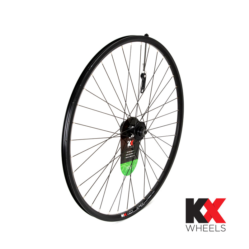 KX Hybrid 700C Doublewall Q/R Wheel Disc Brake in Black (Front)