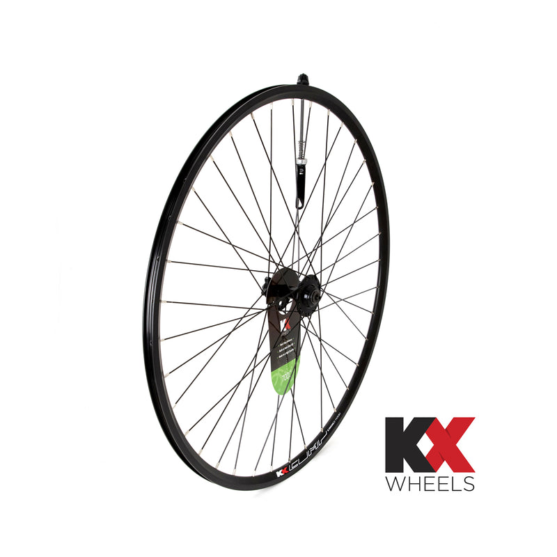 KX Road 700C Doublewall Q/R Wheel Disc Brake in Black (Front)