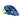 Safety Labs Vox Enduro Inmold Helmet With Integrated Rear Light in Blue/Yellow