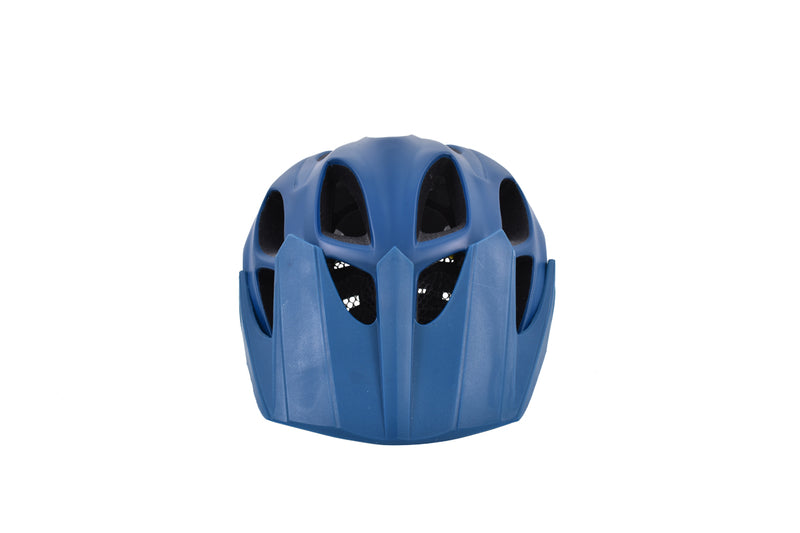 Safety Labs Vox Enduro Inmold Helmet With Integrated Rear Light in Blue/Yellow