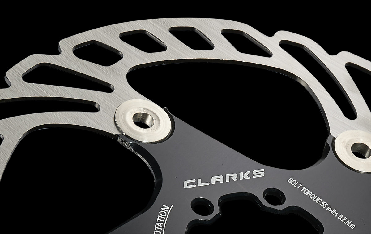 Clarks CRS C2 CNC 2-Piston Hydraulic Disc Brake 160/160mm