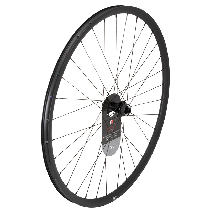 KX Pro Gravel Disc Tubeless Thru Axle Wheels in Black