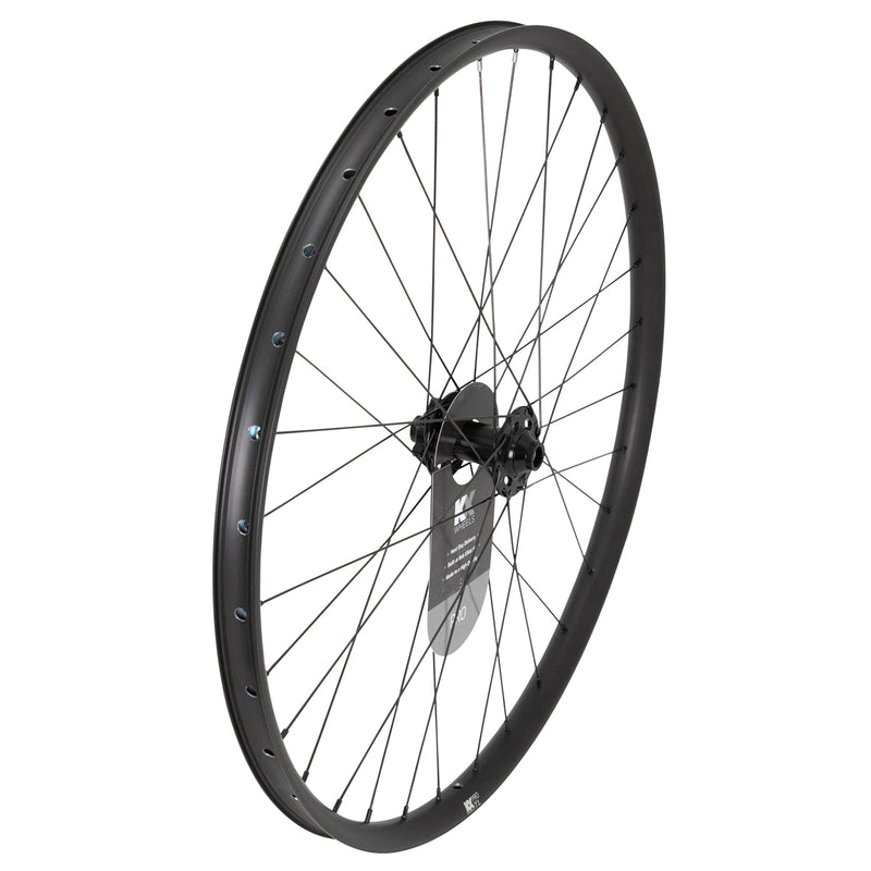 KX Pro 27.5" MTB Disc Tubeless Thru Axle Wheels in Black