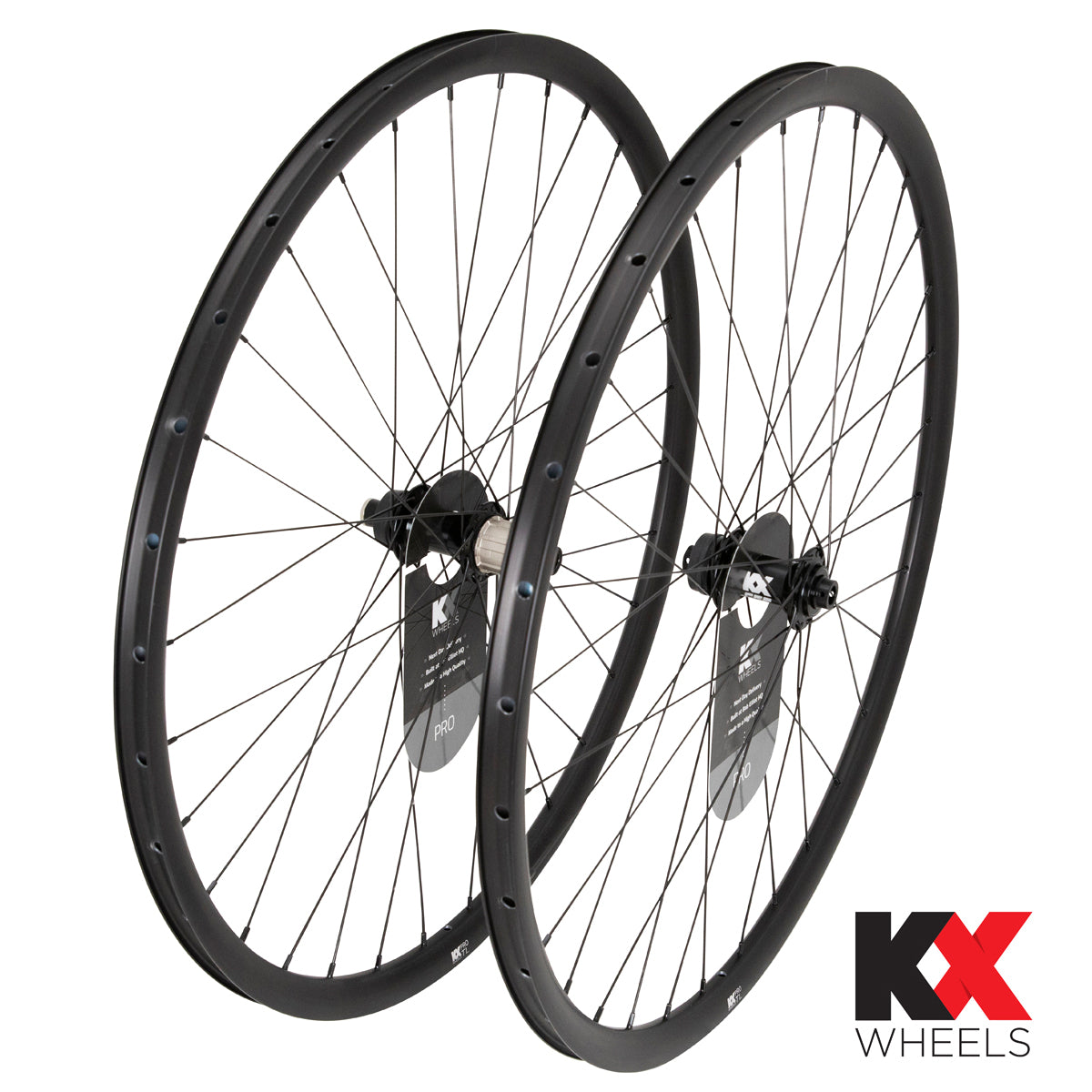 Big Disc Rims KX Pro Road Disc Tubeless Thru Axle Wheels in Black – RUK-BIKES