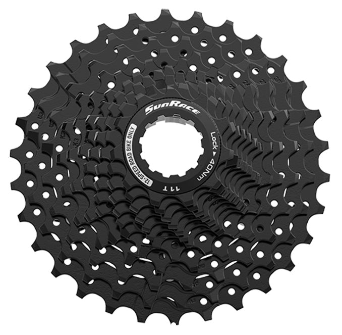 SunRace CSRZ800 - 12-Speed 11-34T Road Cassette in Black