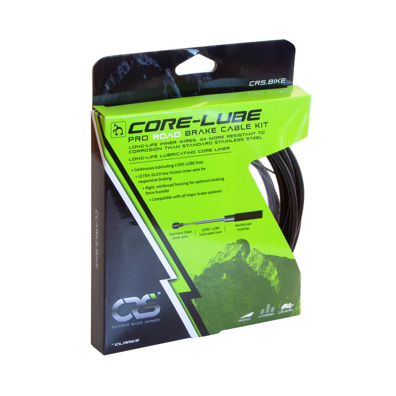 Clarks CRS Core-Lube Pre Lubricated Brake Road Cable Kit