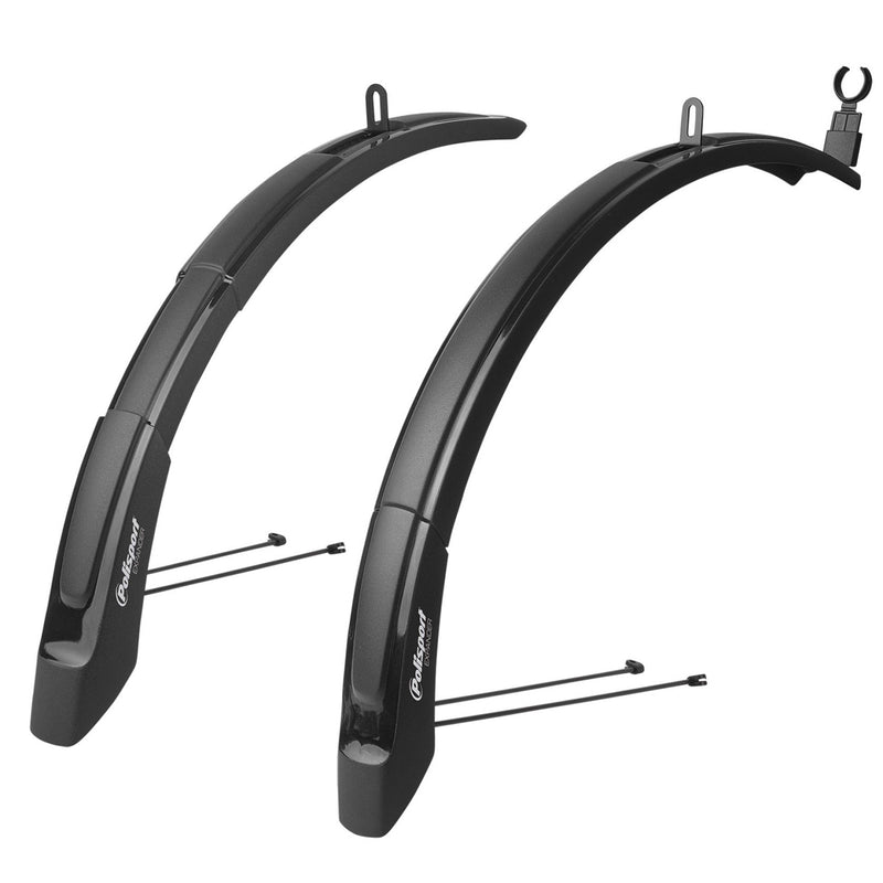 Polisport Expander 65 Cross 26/29" Mudguard Set in Black