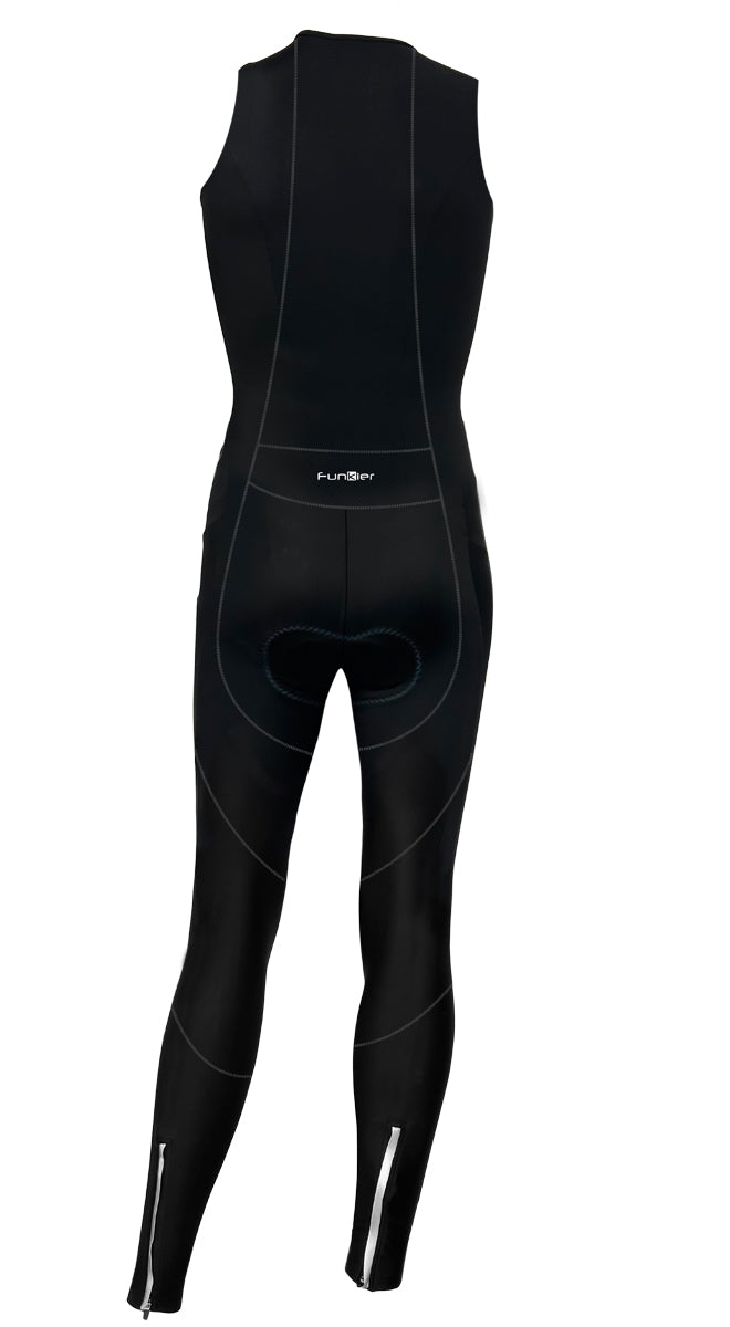 Funkier Polar-Zero Thermal Bib Tights in Black