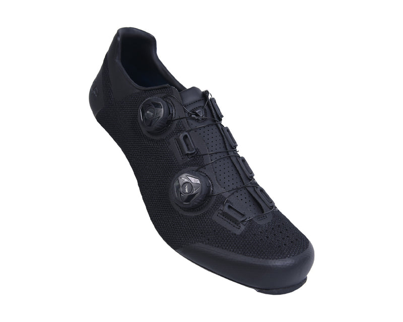 FLR F-XX Knit Elite Road Carbon Race Shoe in Black