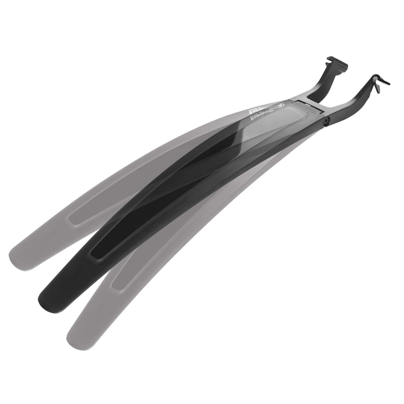 Polisport S-Mud Rear Long 26"/27.5"/29" Mudguard in Black