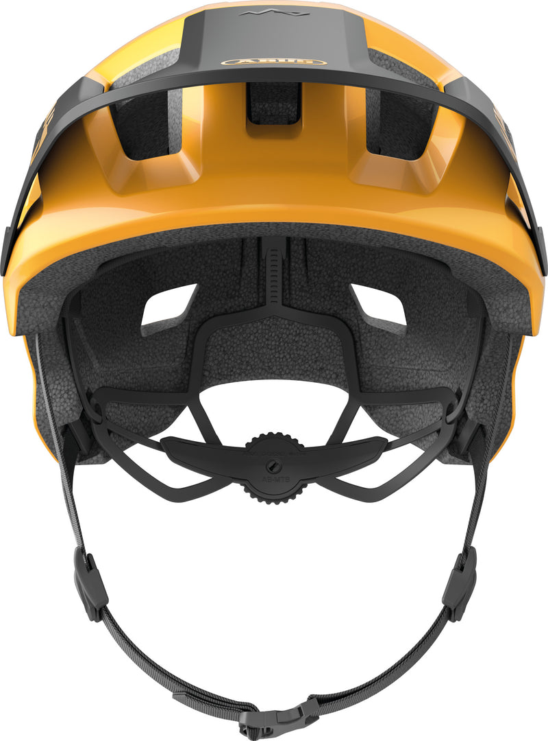 ABUS YouDrop Kids MTB Helmet in Icon Yellow (48-55cm)