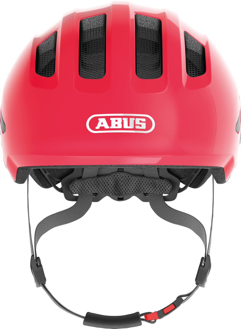 ABUS Smiley 3.0 Kids Leisure Helmet in Shiny Red