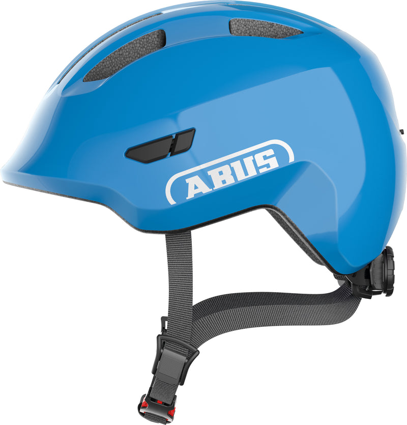 ABUS Smiley 3.0 Kids Leisure Helmet in Shiny Blue