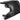 ABUS HiDrop MTB Full Face Helmet in Shiny Black