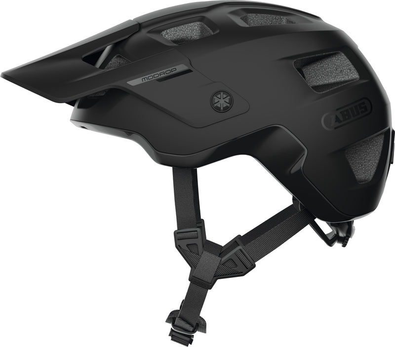 ABUS MoDrop MTB Helmet in Velvet Black