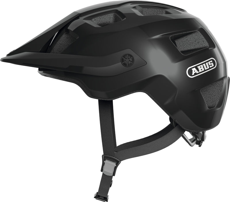 ABUS MoTrip MTB Helmet in Shiny Black