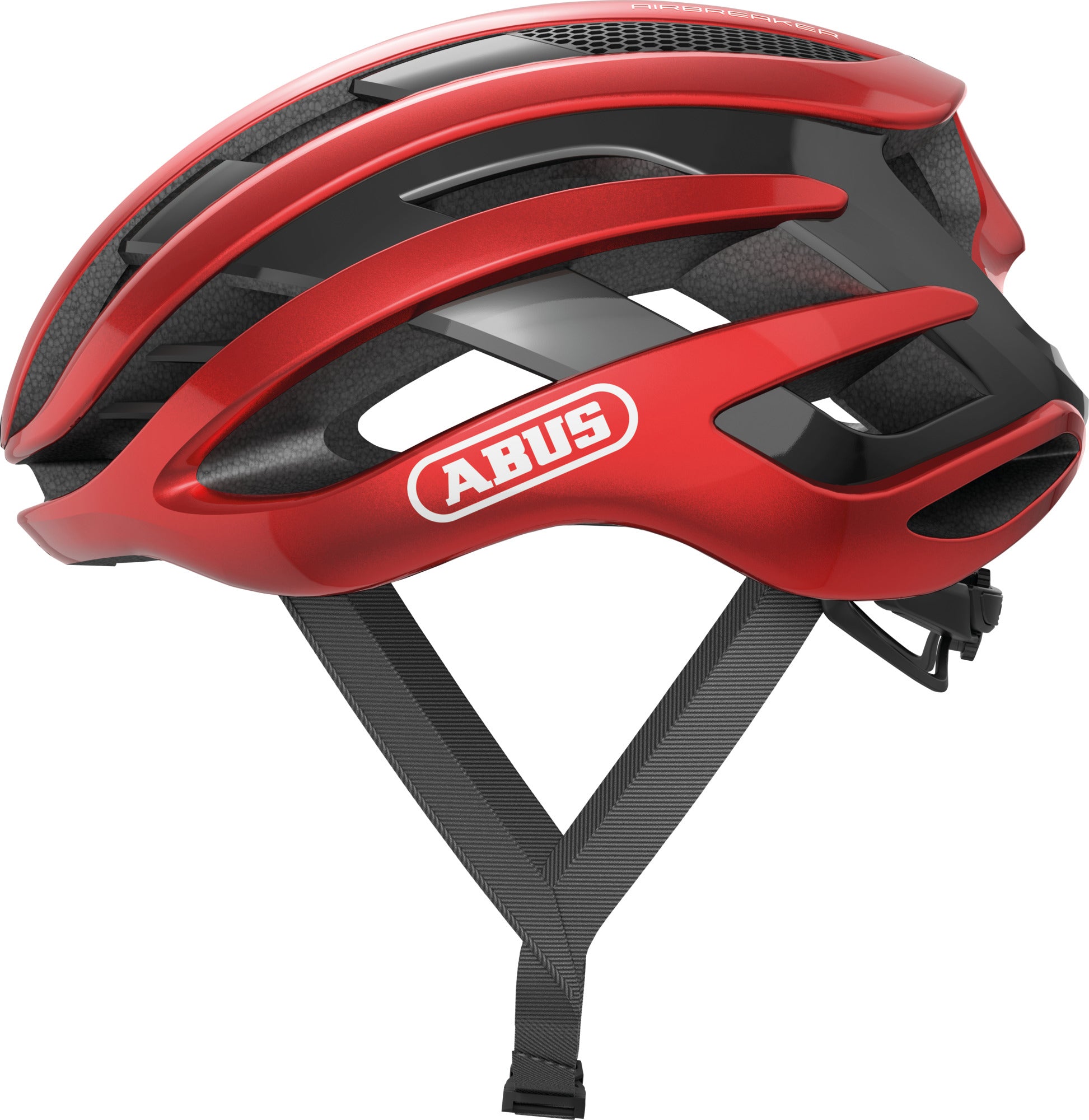 ABUS AirBreaker Road Elite Helmet in Performance Red