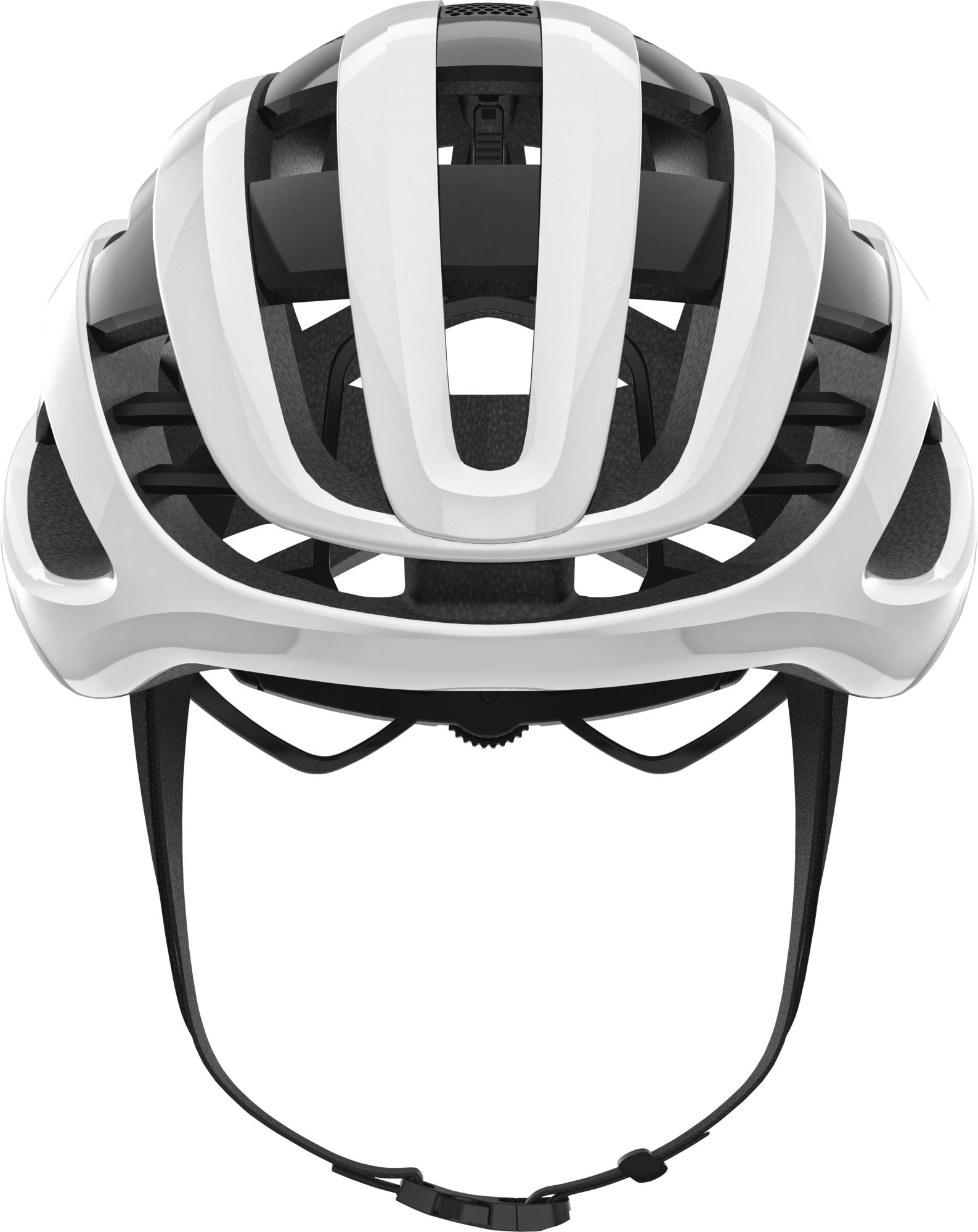 ABUS AirBreaker Road Elite Helmet in Polar White