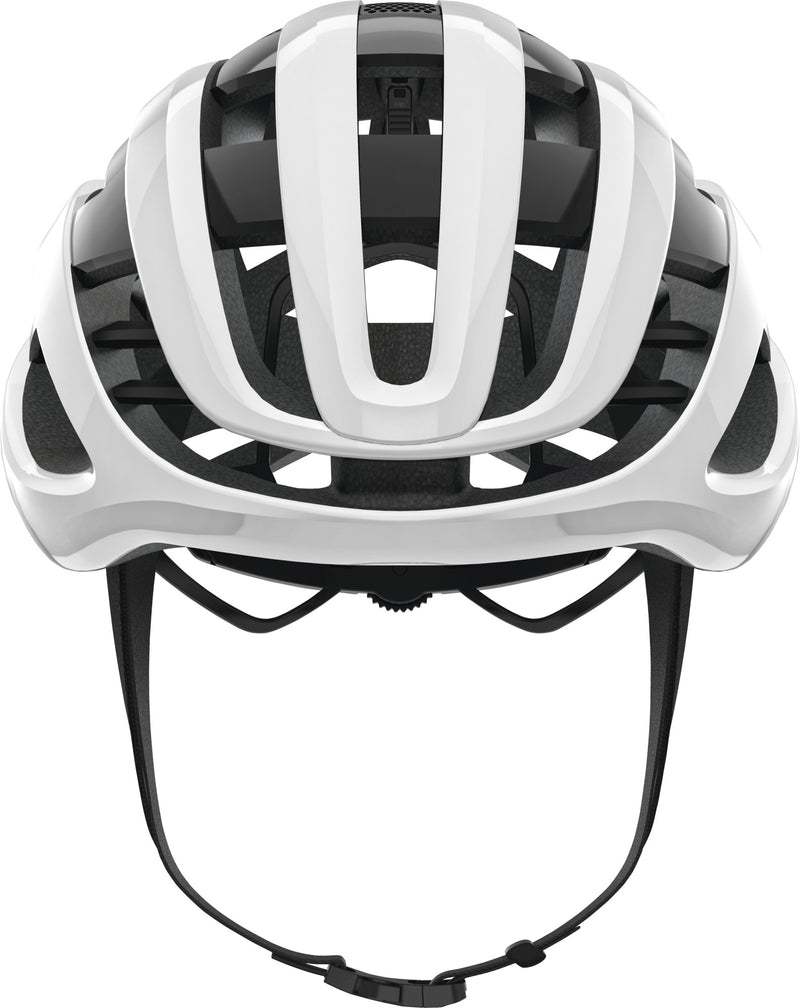 ABUS AirBreaker Road Elite Helmet in Polar White