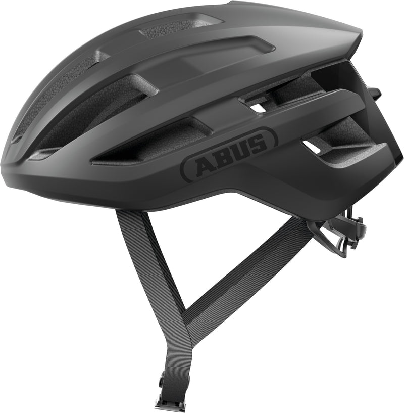 ABUS Powerdome Road Helmet in Velvet Black