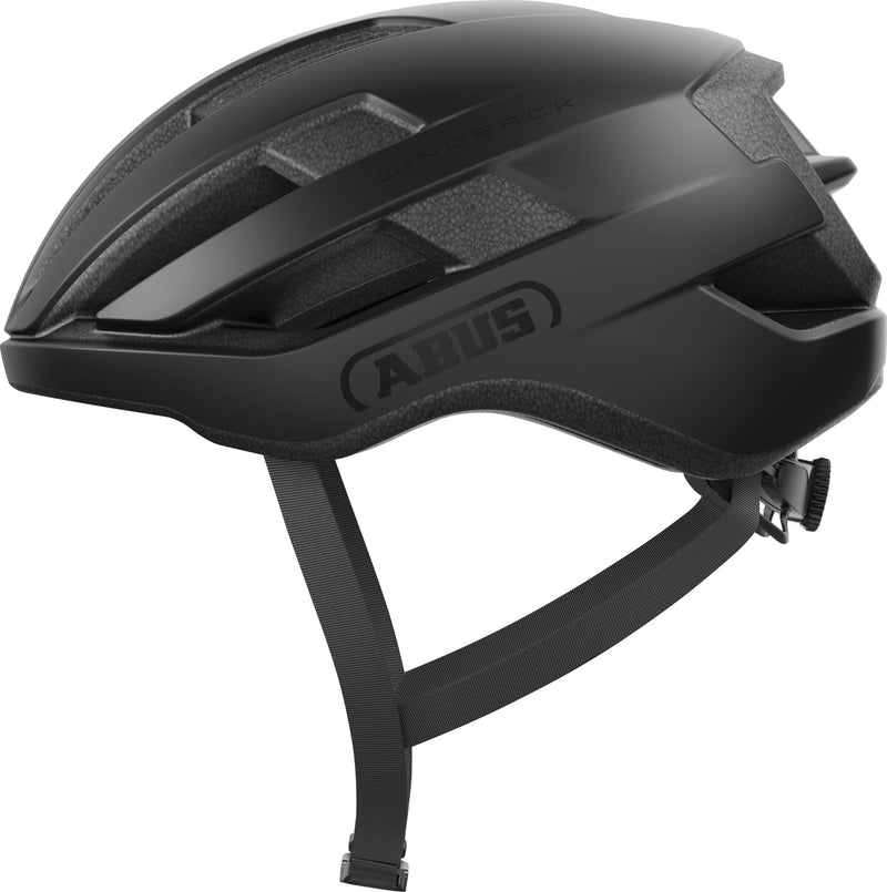 ABUS Wingback Road Helmet in Velvet Black