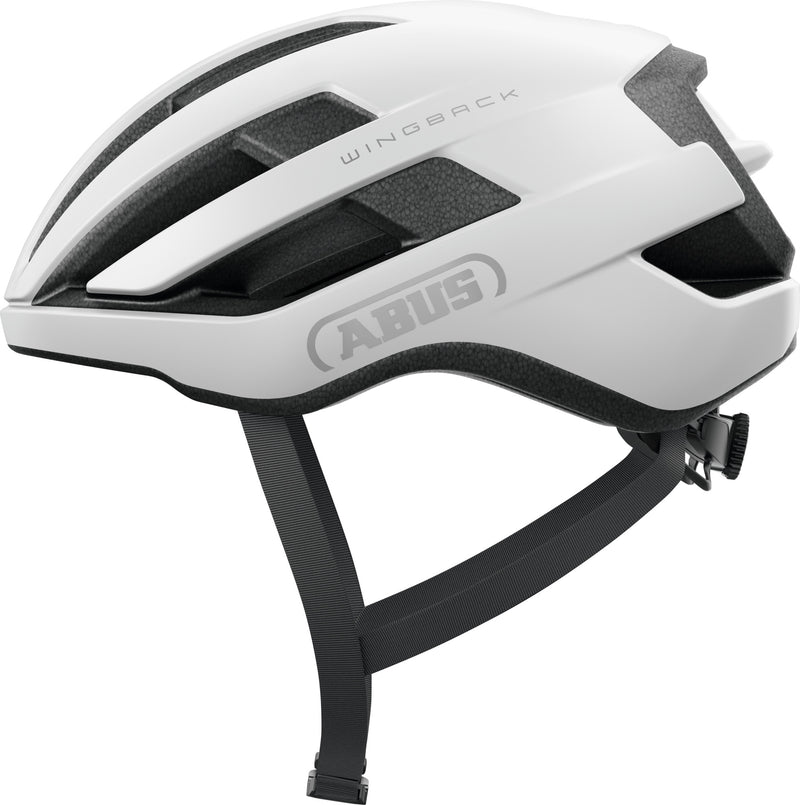 ABUS Wingback Road Helmet in Polar White