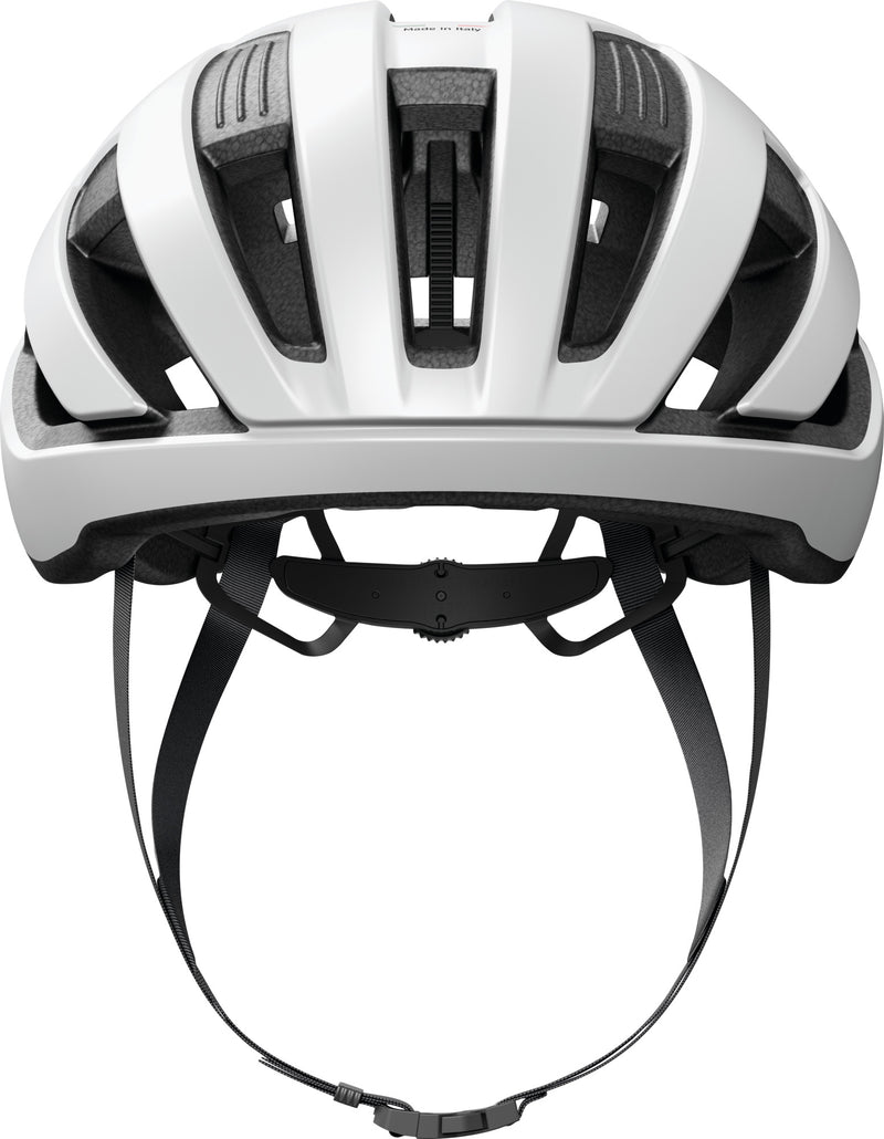 ABUS Wingback Road Helmet in Polar White