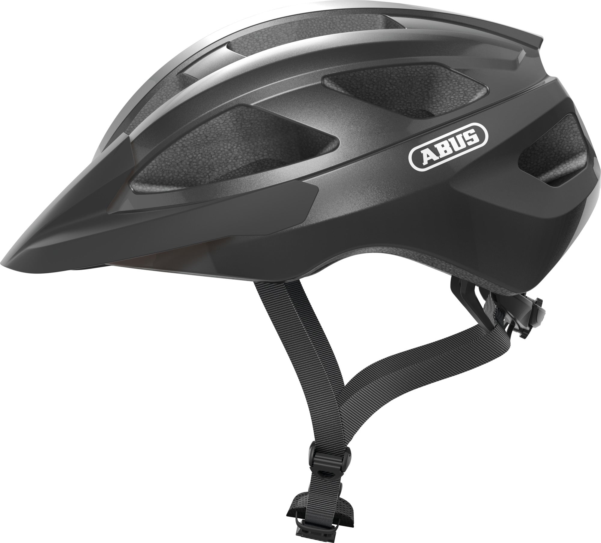 ABUS Macator Road Helmet in Titan