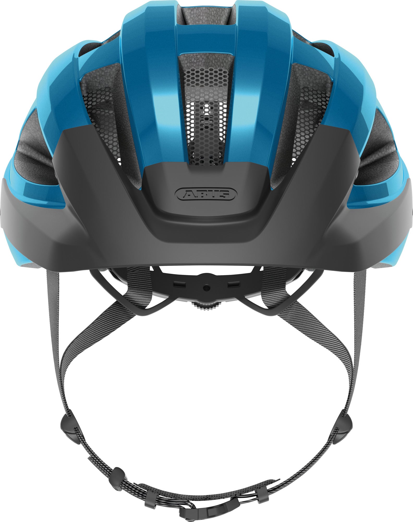 ABUS Macator Road Helmet in Steel Blue