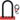ABUS Ultimate Mini 420 U-Shackle Lock 140mm + 10/120 Cobra Cable (Gold Sold Secure)